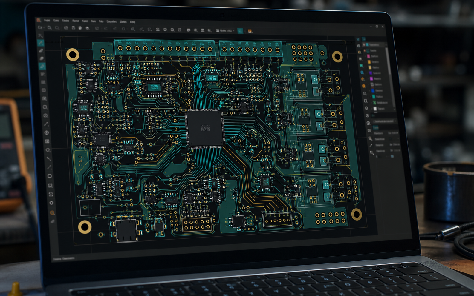 Projekt płytki PCB i elektroniki w ChamonSystems